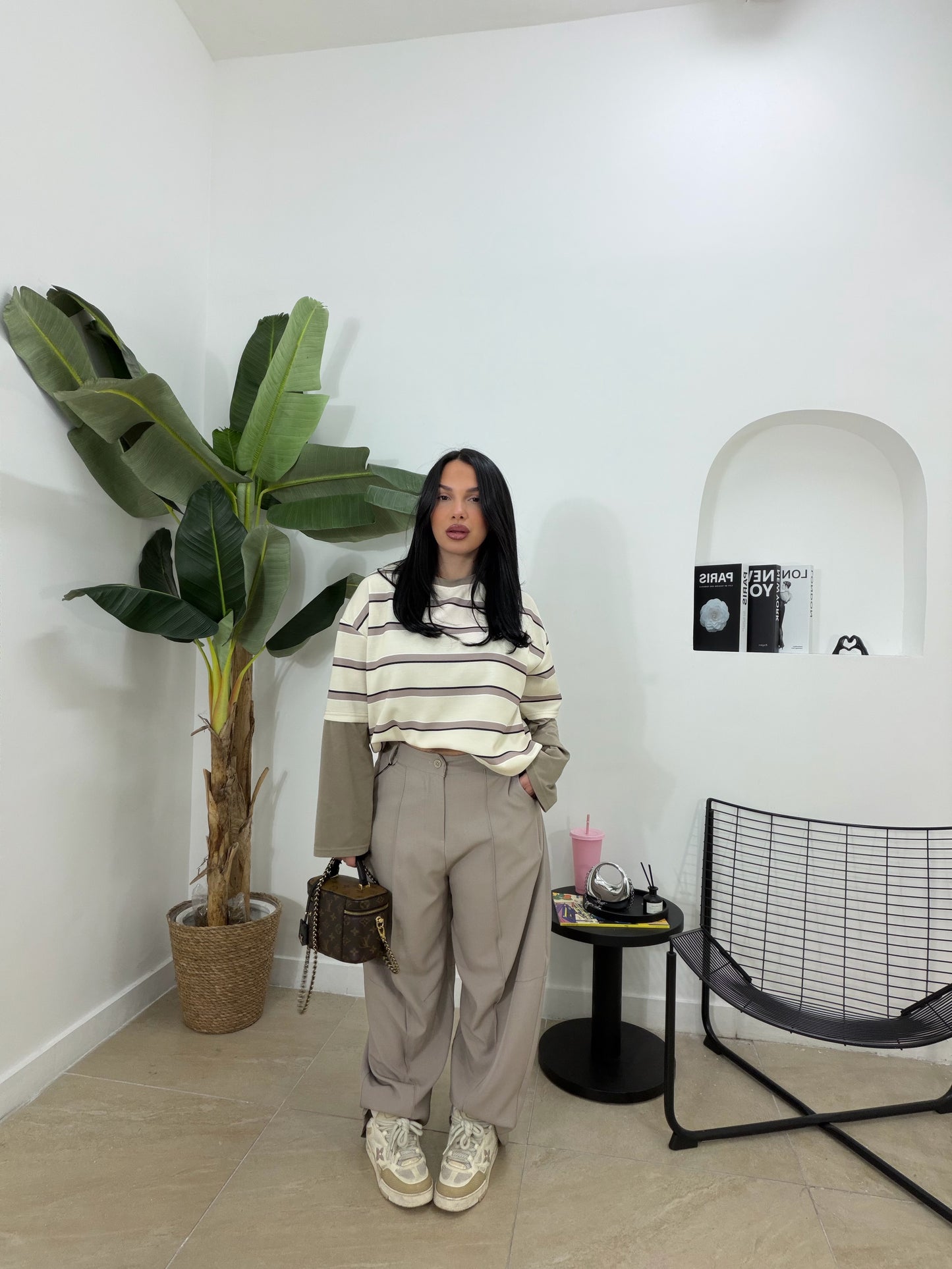 Pantalone ballon fango