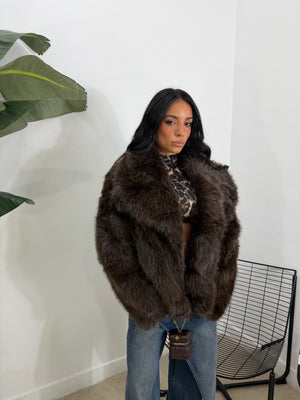 Pelliccia akadia marrone - 0005