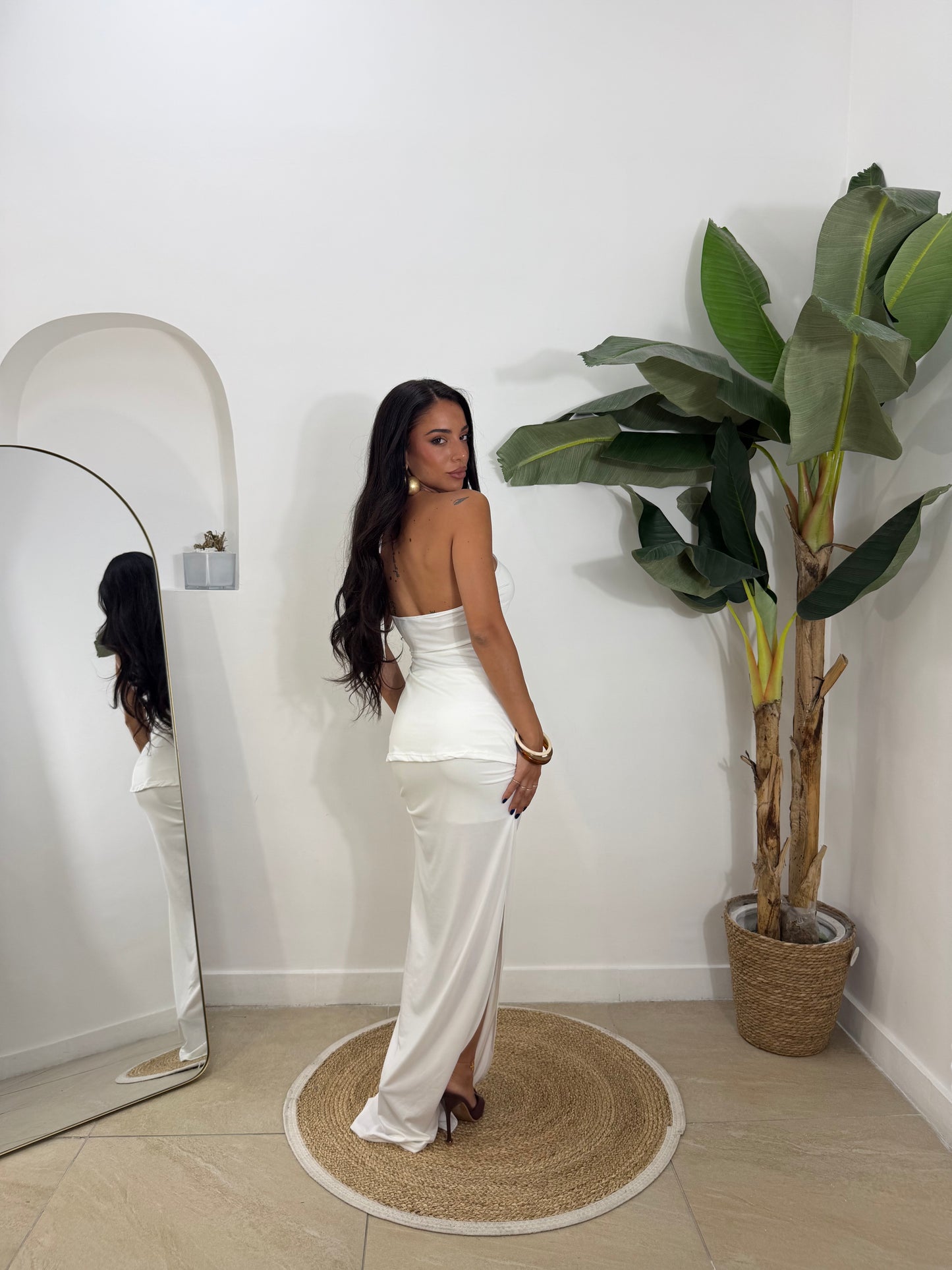 Coordinato ginger bianco -12998