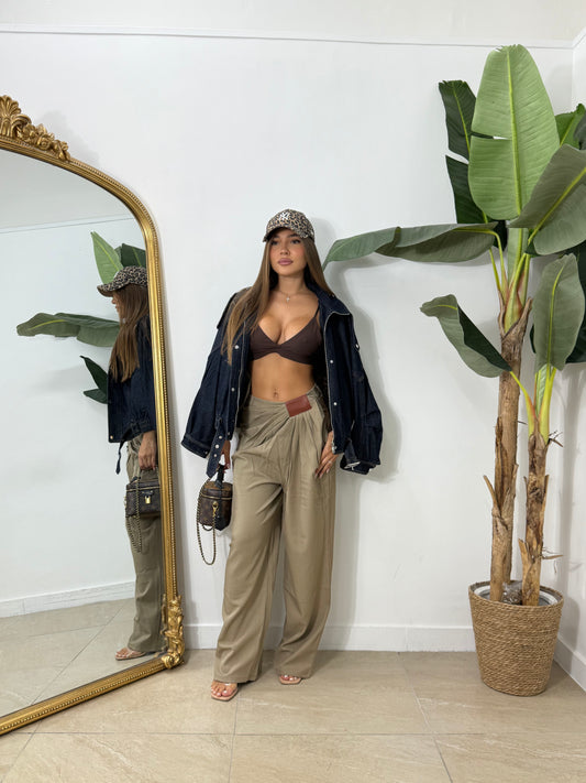 Pantalone japan fango -2036