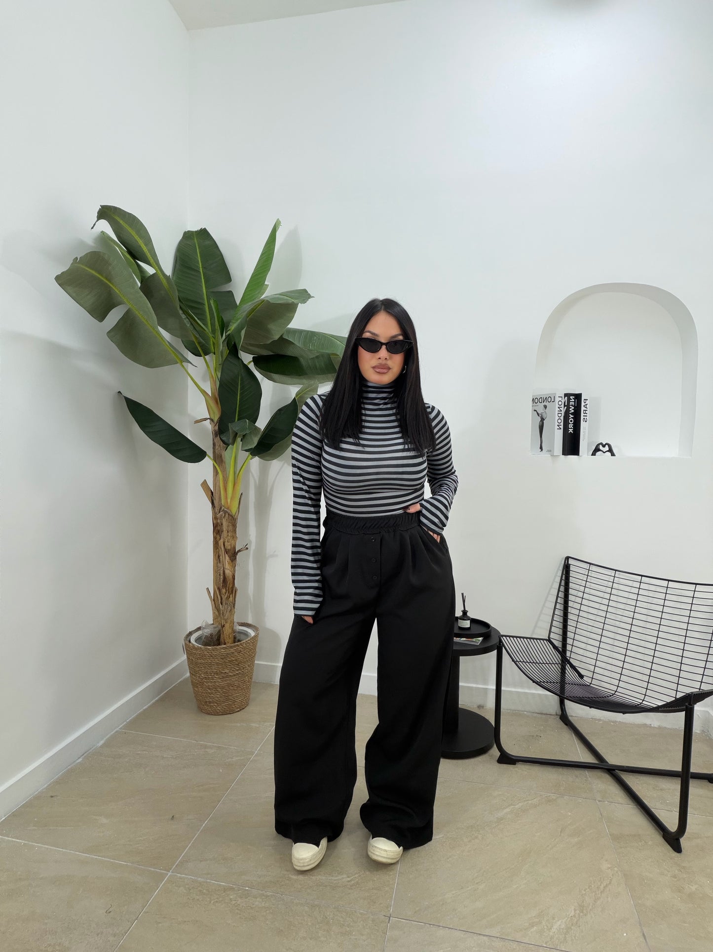 Pantalone benjie nero