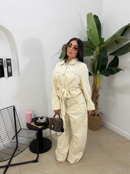 Coordinato denim kiraz panna -11588