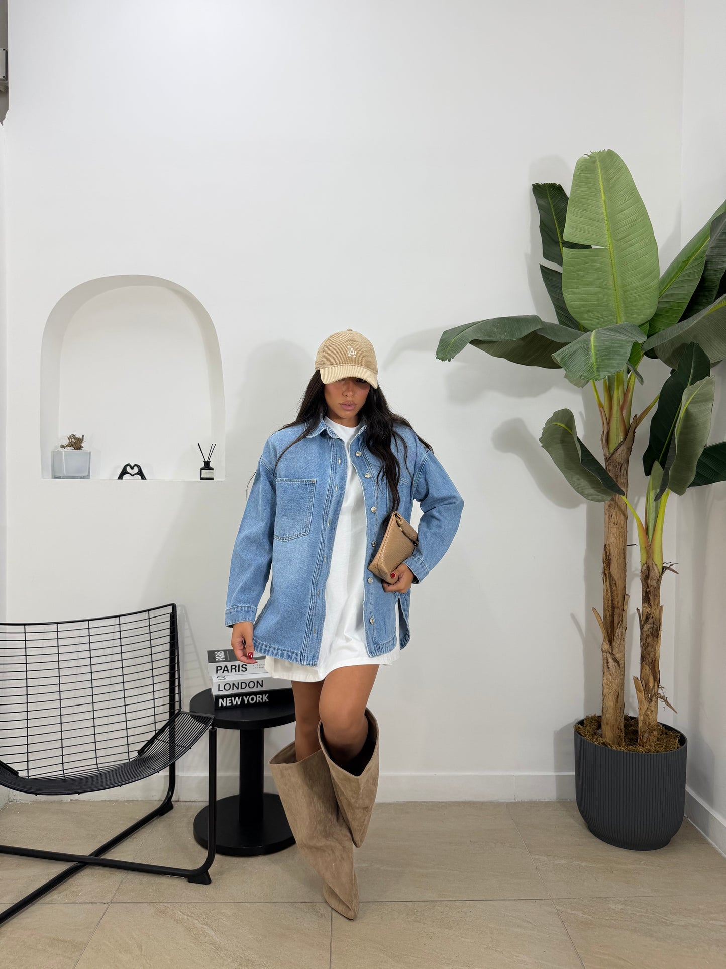 Camicione denim hellen - 556