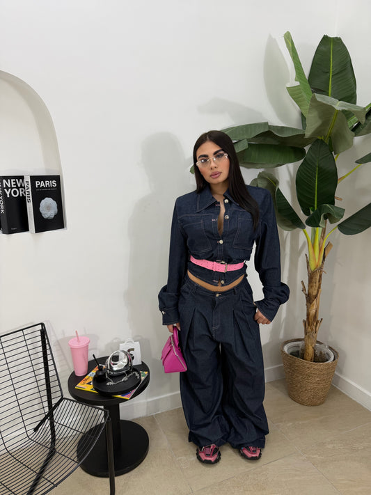 Coordinato denim barbie -51373