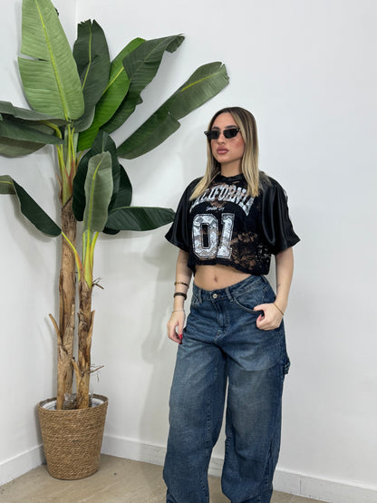 Shirt basket crop