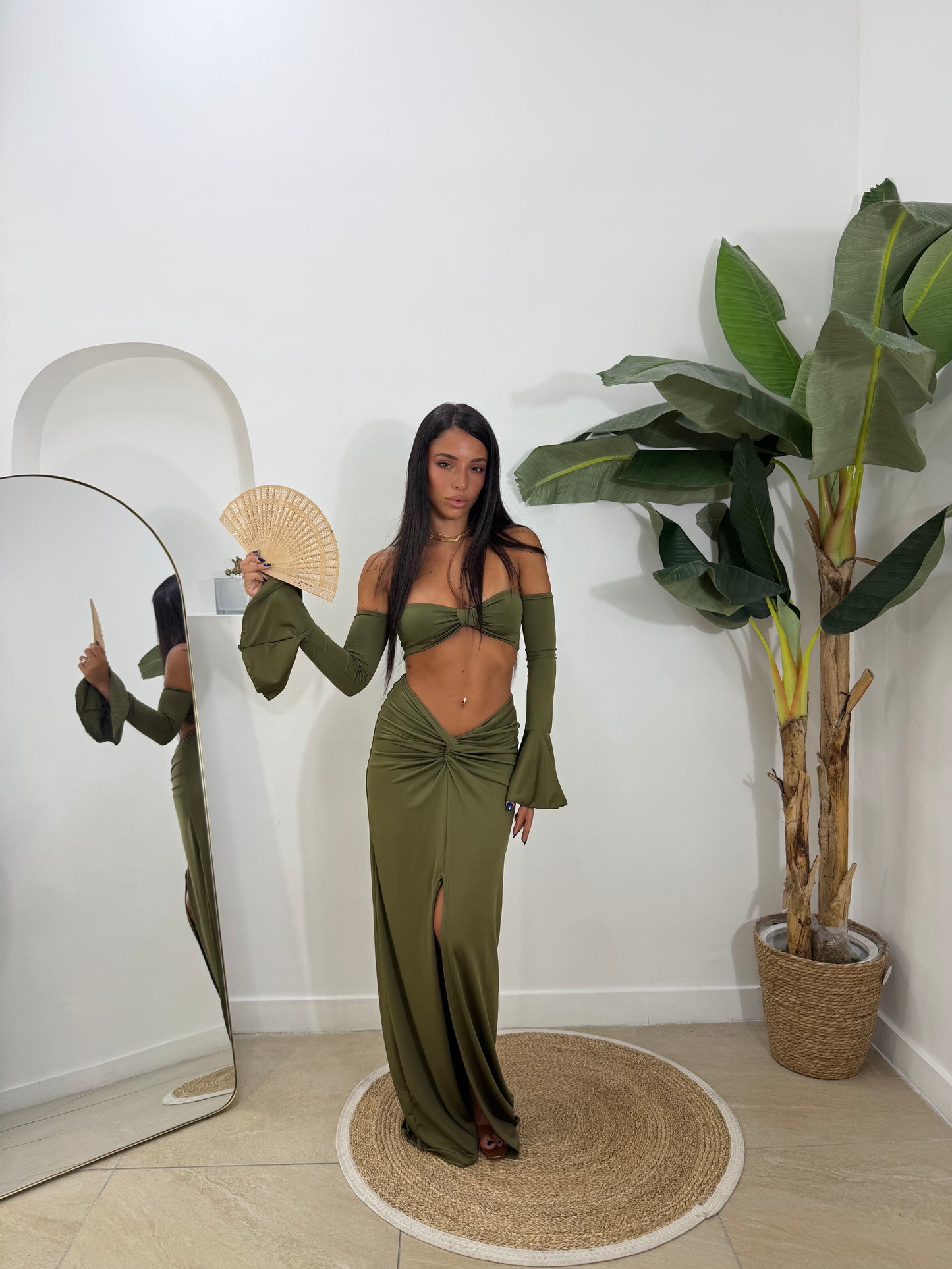 Coordinato Yrina verde -13128