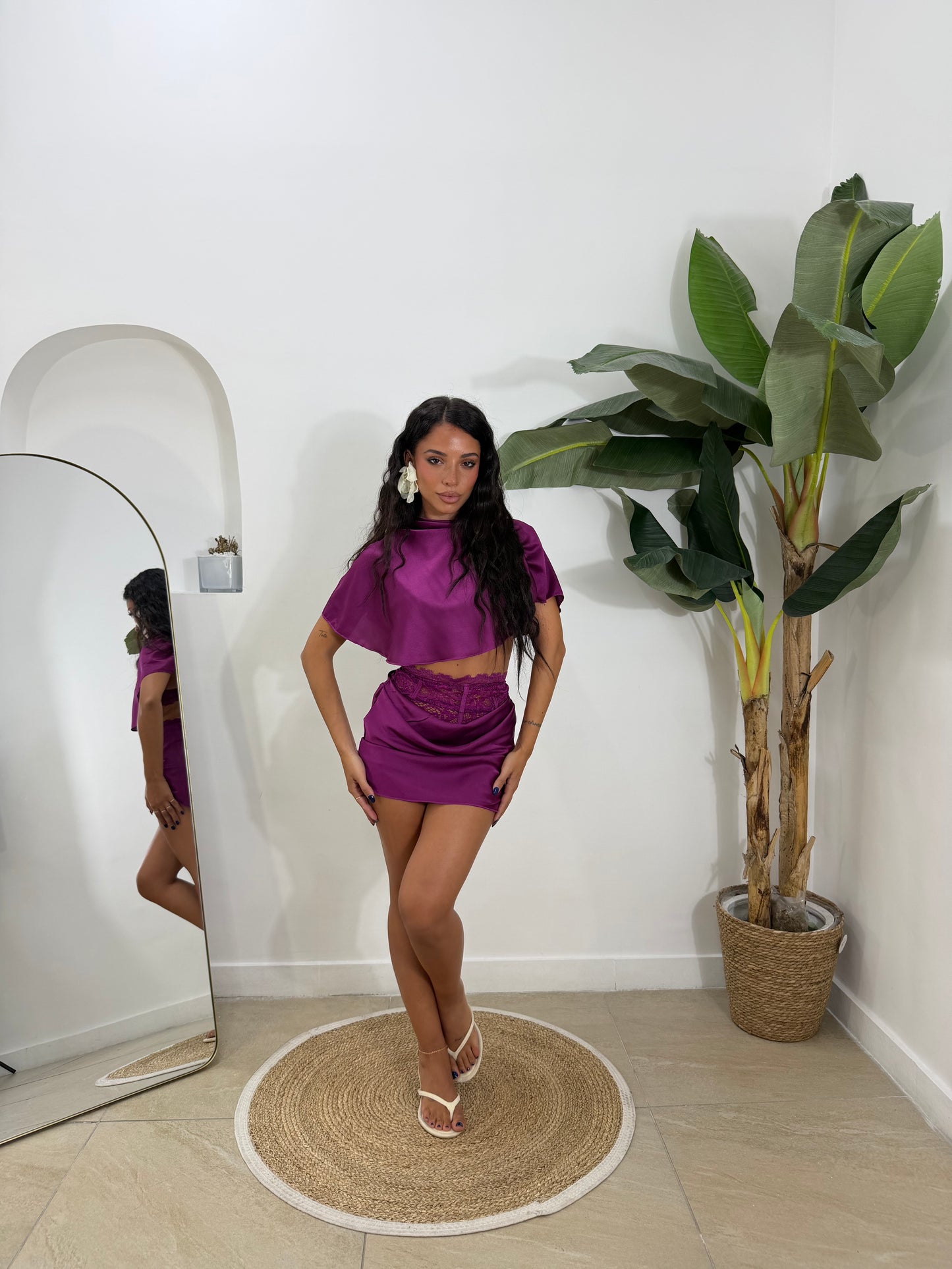 Coordinato milk Magenta -60553