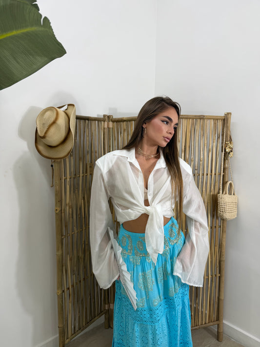 Camicia chic bianca -231