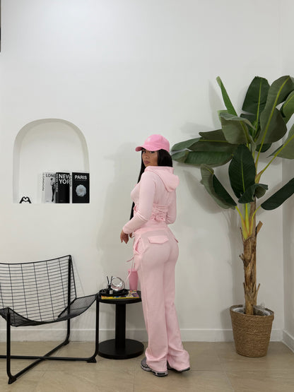 Coordinato tuta stringata  -38356