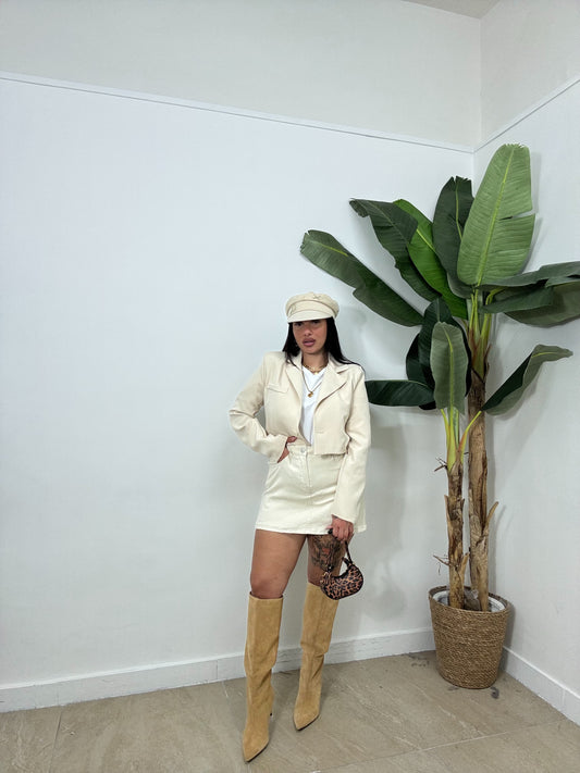 Pantagonna denim beige