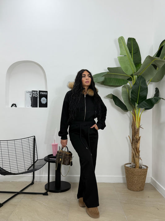 Set tuta “pelliccia”