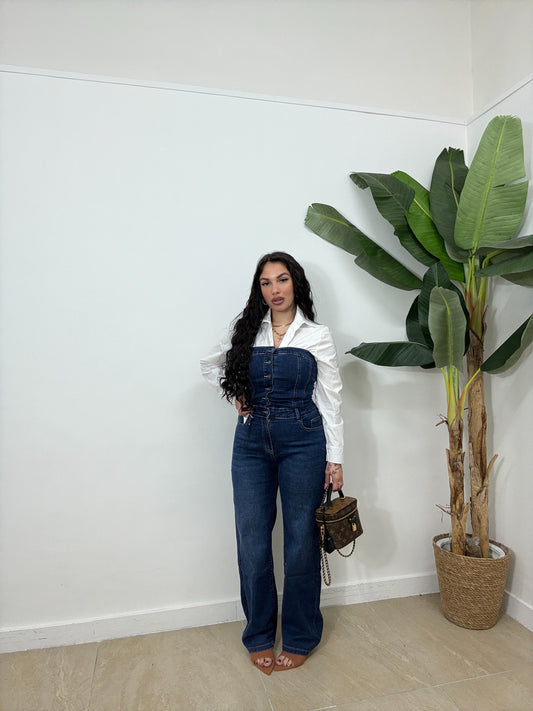 Jumpsuit denim 8178