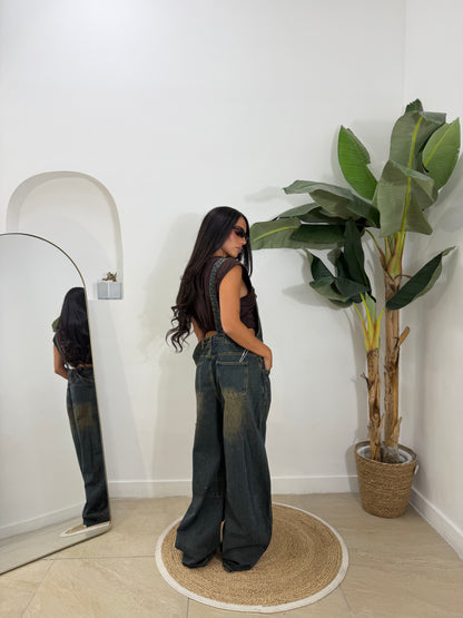 Salopette sabbié -32724