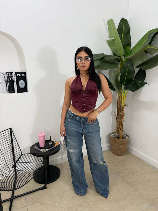 Jeans risvolto -2695
