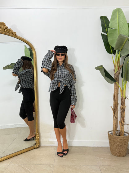 Leggings cavallerizza nero modellante