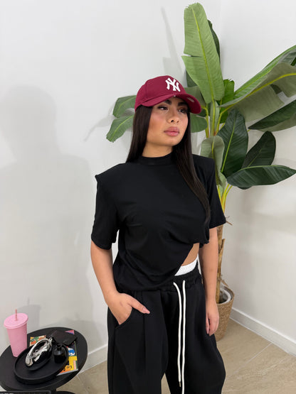 Shirt attico crop -0581