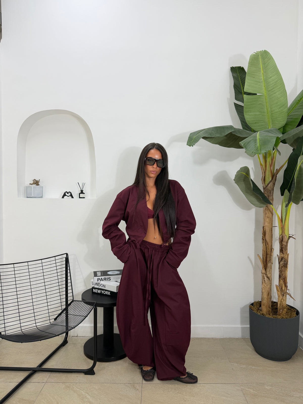 Jogger Garret bordeaux- 67010