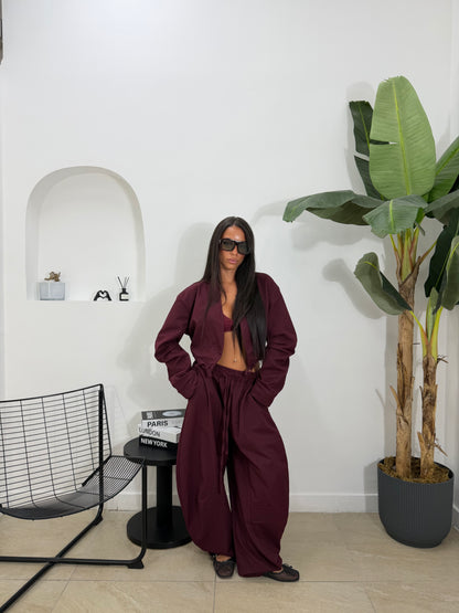 Jogger Garret bordeaux- 67010