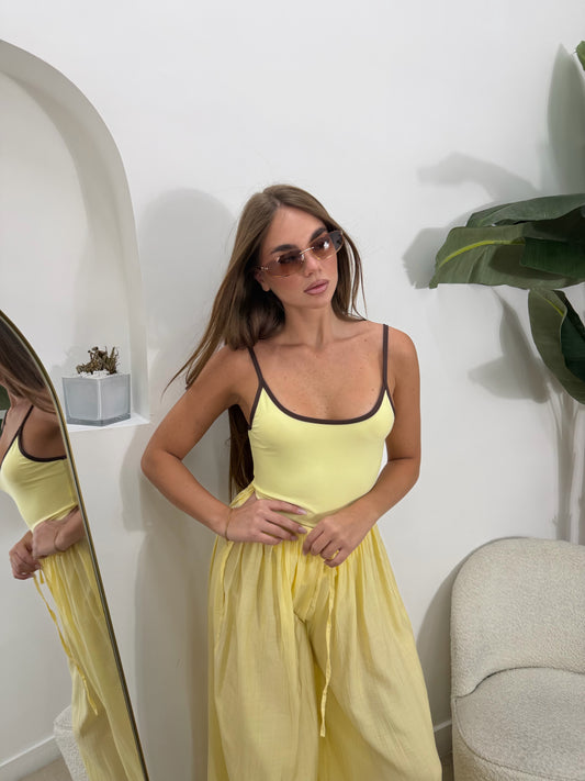 Body bicolor giallo -16721