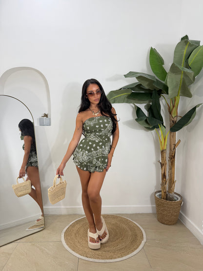Coordinato strong verde -71188