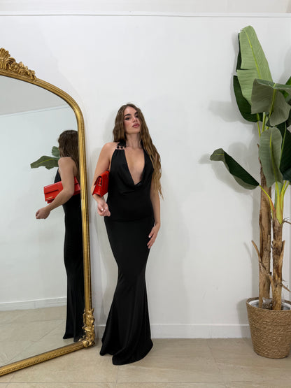 Abito sirena nero