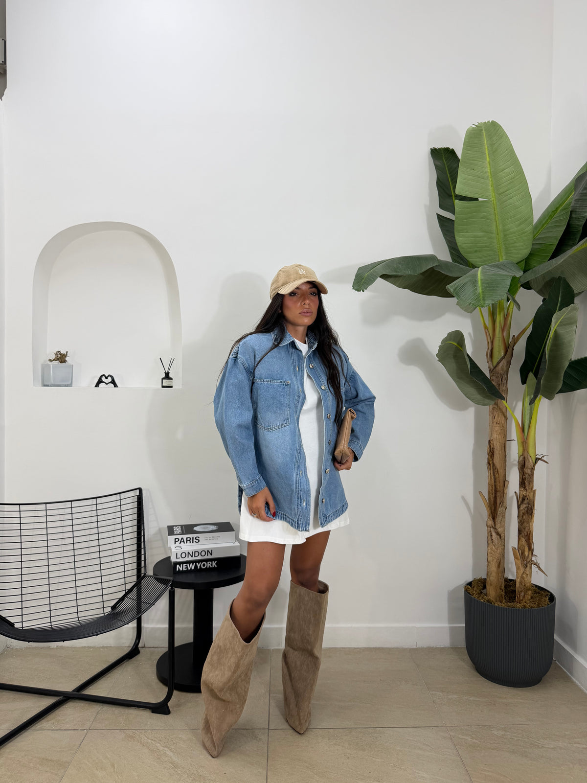 Camicione denim hellen - 556