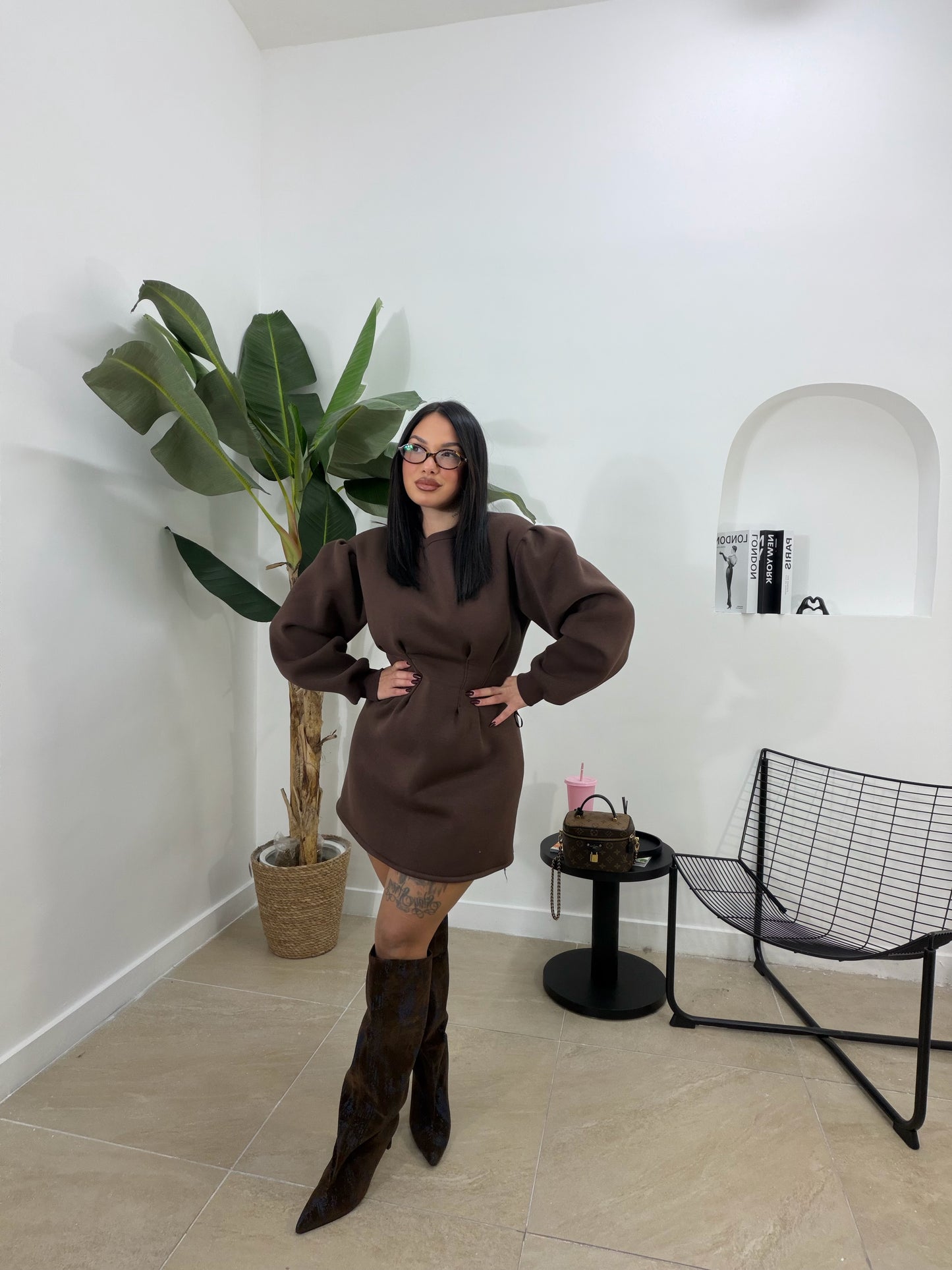 Abito felpa bambolina